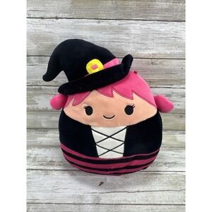 Squishmallows Halloween WEXLA the Witch 12" Pink Hair Plush 2020‎ Exclusive RARE
